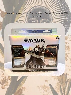 Wizards of the Coast Official Magic The Gathering Final Fantasy VII starter kit